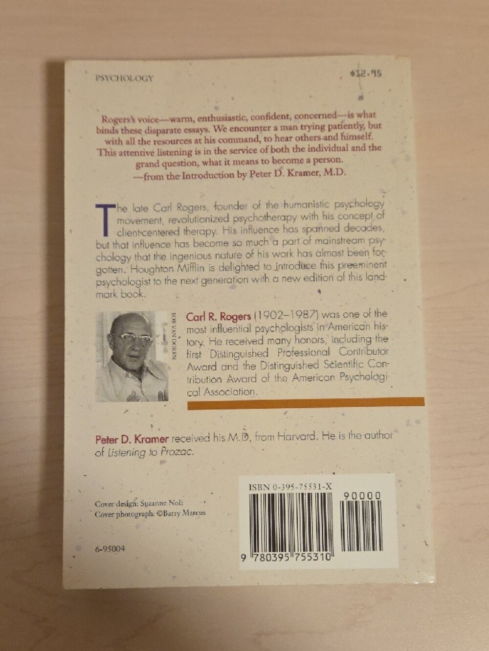 On Becoming a Person by Carl R. Rogers - Picture 2 of 2